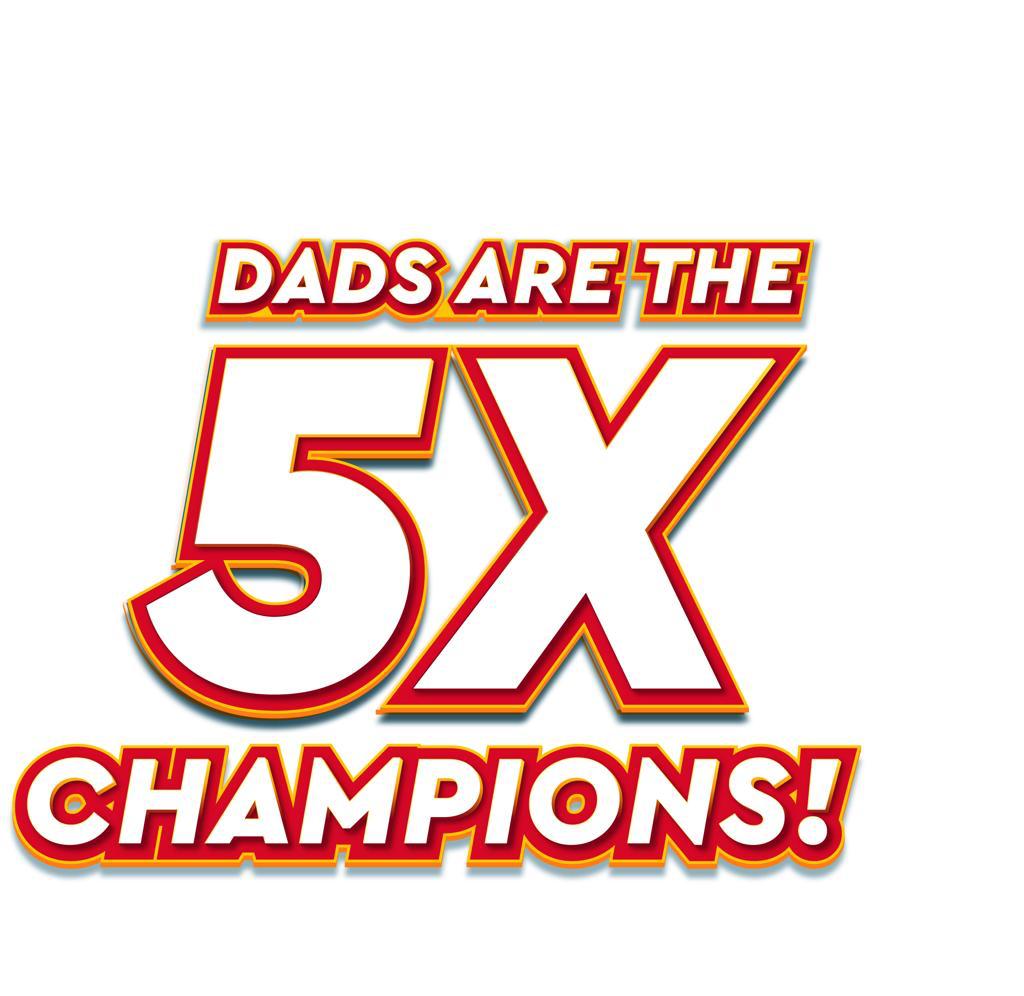 vHD+ celebrates fathers as the 5-time champions this June